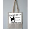 Budget Calico Tote Bag Thumbnail